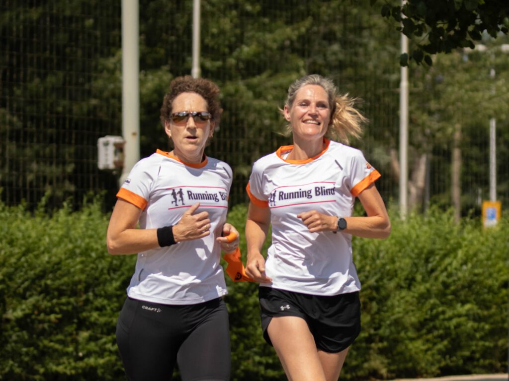 Esther en Sascha 5 km.